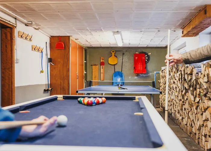 Maison 3 Etoiles Entre Pistes Et Centre-ville, Billiard, Ping-pong, Ps3, Cheminee, Bbq, Animaux Admis La Bresse